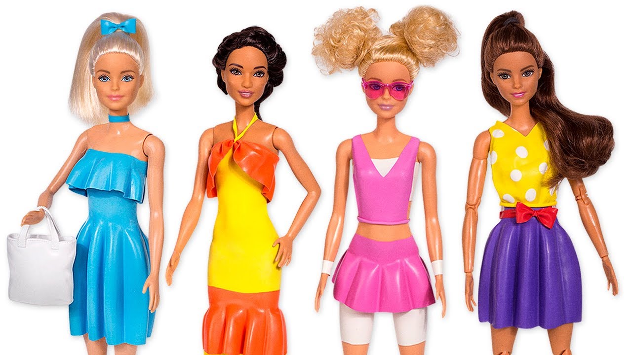 Come Trasformare il look di Barbie | Serviranno solo palloncini👗🎈
