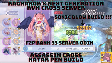 END GAME KATAR PEN BUILD BEFORE REACH LV 90 | ASSASSIN CROSS KATAR | RAGNAROK X NEXT GENERATION