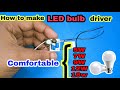 How to make Led bulb driver at home