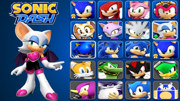Sonic Dash Android Gameplay Walkthrough - ROUGE (Android/iOS)
