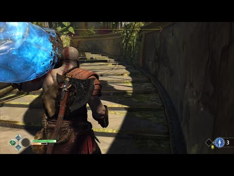 God of War как выбраться из темного храма? Где найти кристалл?