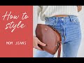 How to wear mom jeans  lookbook 5 faons de porter le mum jeans