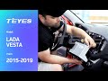 Монтаж головного устройства Teyes в автомобиль Lada Vesta