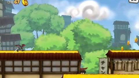 NinJump Rooftops ios iphone gameplay