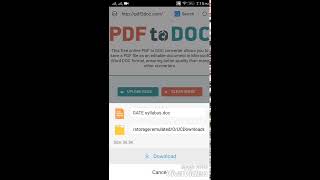 How to convert PDF files to doc (editable format) using mobile or pc screenshot 4