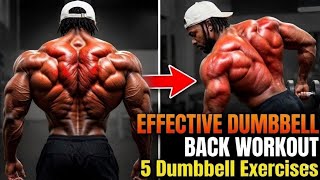 5 Dumbbell Exercises for a Wider &amp; Thicker Back at Home