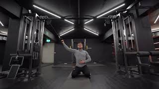 Single Arm Cable Machine Lat Pulldown (Kneeling) | Optimum Whealth