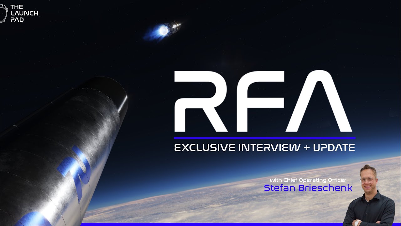 Stefan Brieschenk - Rocket Factory Augsburg COO | TLP Exclusive ...