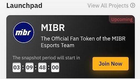 MIBR Token launchpad on bybit | MIBR The Official Fan Token of the MIBR Esports Team