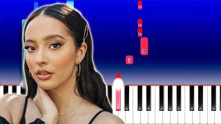 Faouzia - HABIBI (MY LOVE)(Piano Tutorial)