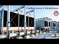 Cooling tower calculations in english tahir hussain mep industry
