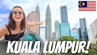 AMAZED BY KUALA LUMPUR! 🇲🇾 A PERFECT WELCOME TO SOUTH EAST ASIA! (Kuala Lumpur Vlog)