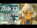 Zelda Tears of the Kingdom, Purah Pad Shrine Sensor Detector, Autobuild, A Mystery in the Depths #33