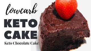 Keto chocolate cake flour less