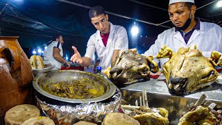 Huge Morocco Street Food Square Jemaa El-Fna