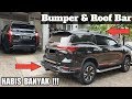 Pasang Bumper + Roof Bar + Cover Ban Serep Toyota Fortuner TRD | Fortuner Vlog #3