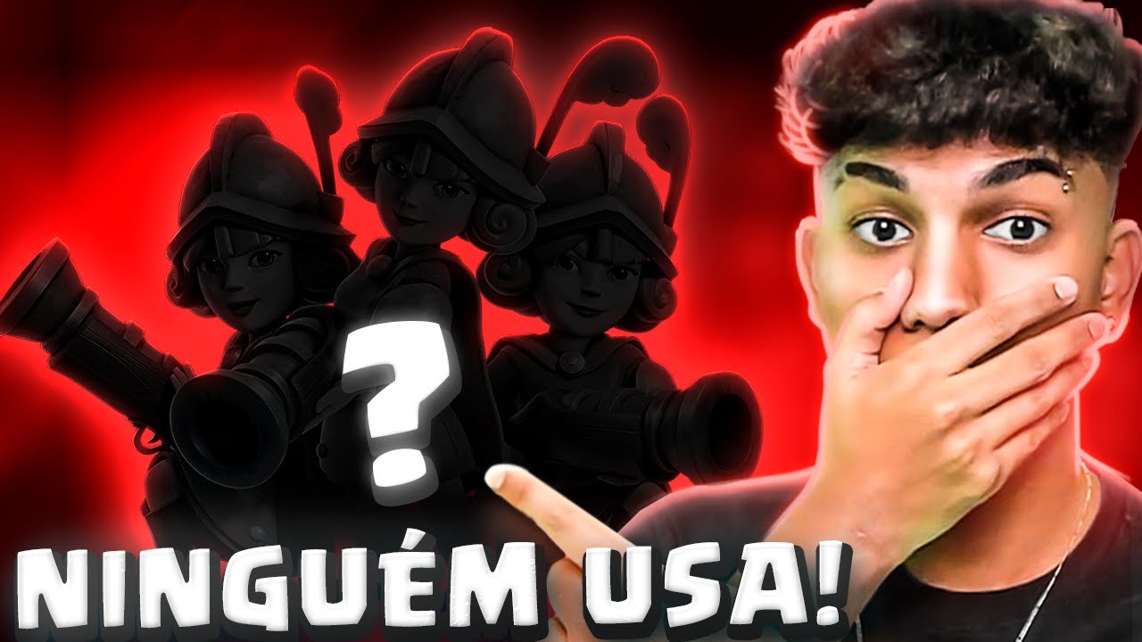 USEI A CARTA MAIS ESQUECIDA DO CLASH ROYALE E DESCOBRI ALGO SURPREENDENTE!