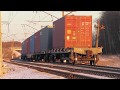Электровоз ВЛ10У-694 с контейнерным поездом перегон Нара-Бекасово 1 1.01.2020