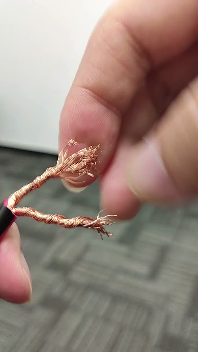 Connection methods for multi-strand copper and single-strand copper #diy  #electric  #electrician
