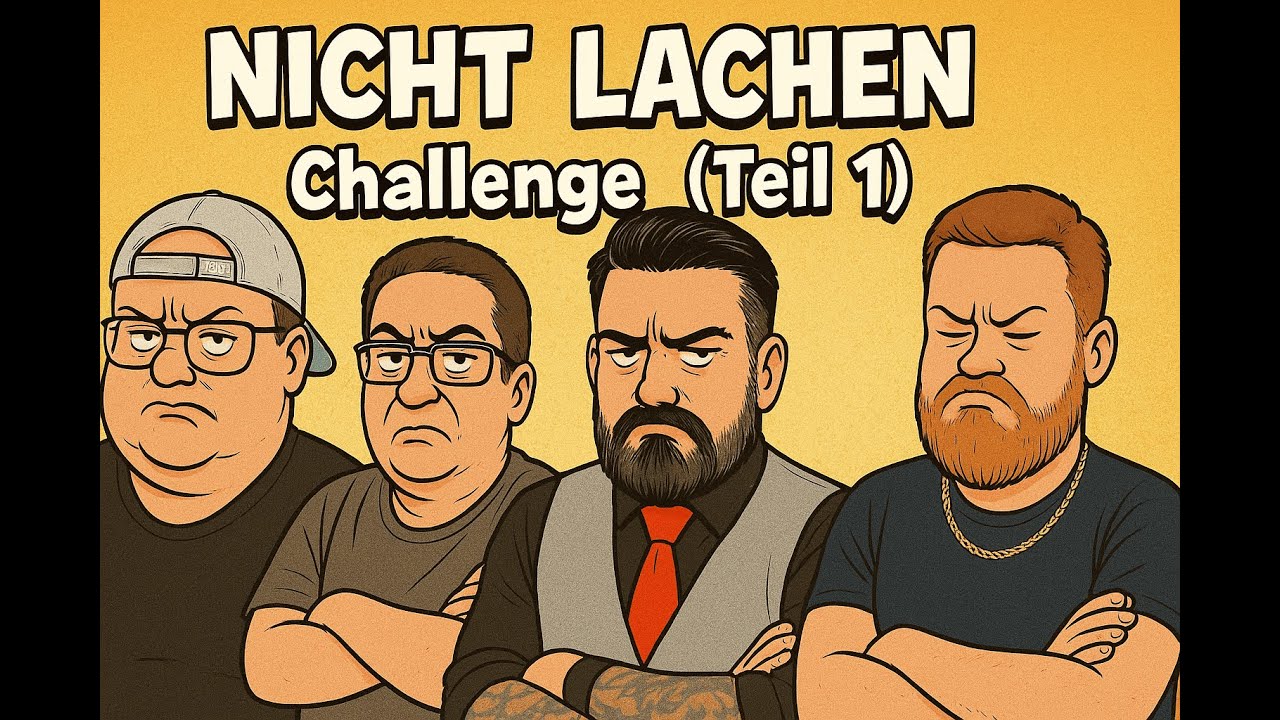 Wir machen eine NICHT LACHEN CHALLENGE Teil 1