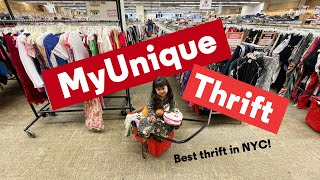 Thrift with me for kids clothes in NYC MY Unique Thrift