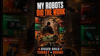 Division 2 Build Where Turret &amp; Drone Do the Work #shorts #division2 #rigger