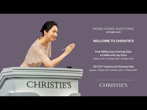 Livestream | 20th/21st Century Art Evening Sales | Christie's Hong Kong