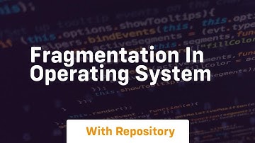 fragmentation in operating system