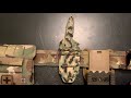How To Attach A Knife Sheath To MOLLE With Paracord Belt Plate Carrier Backpack 