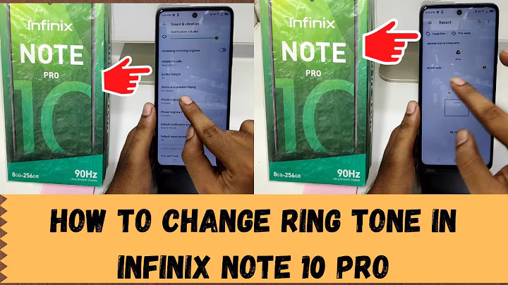 How to Set Ring Tone in INFINIX NOTE 10 Pro ,Note 10| How to Add Own Ringtone in INFINIX  note 10