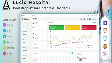Lucid Hospital - Powerful Bootstrap 4 Hospital Admin Template | Themeforest Website Templates and