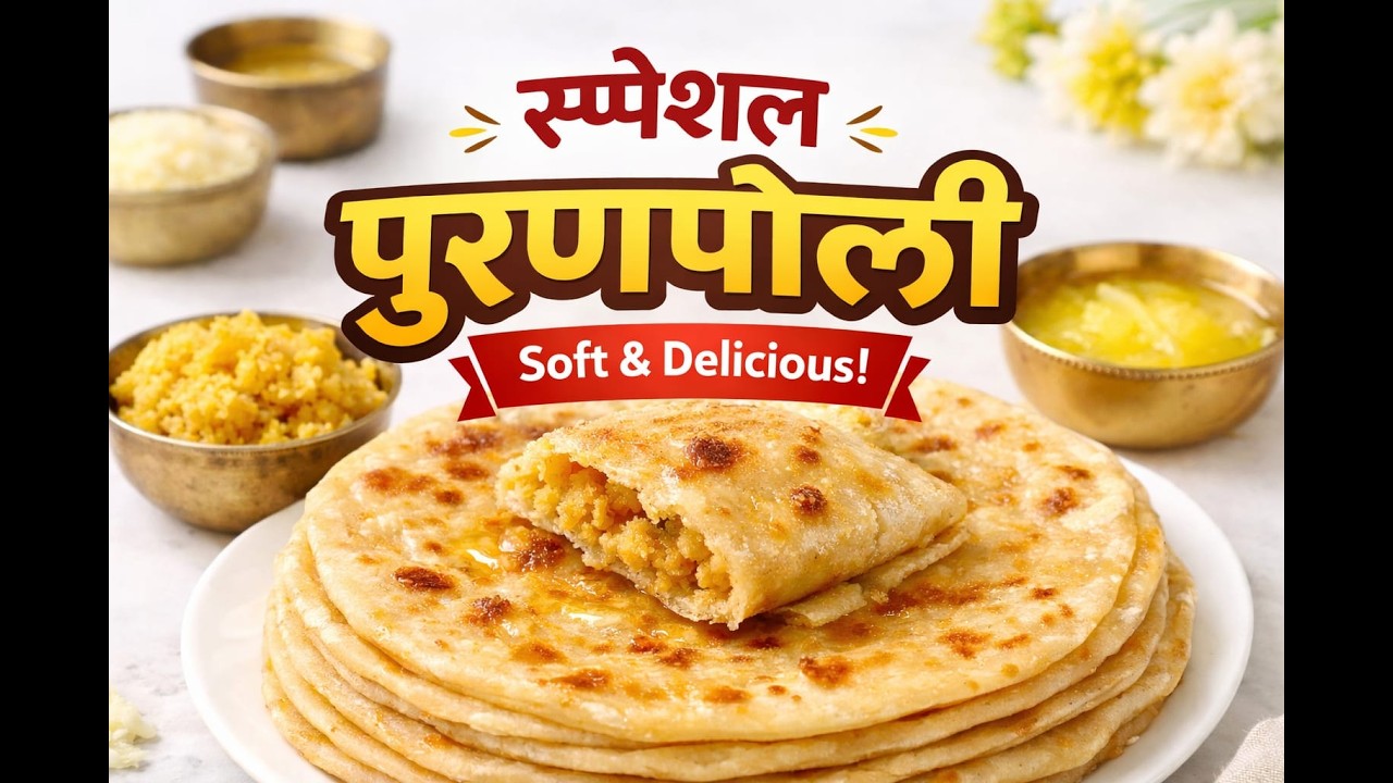 Soft & Fluffy Puranpoli | Perfect Holi Special Recipe Marathi