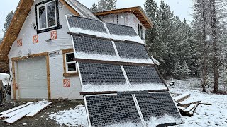 How I power my Offgrid cabin #mountainmen #offgrid #offgridlife #solar #solarsystem #solarenergy