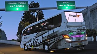 Trip bersama sapu jagat SARI INDAH keliling jakarta || euro truck simulator 2