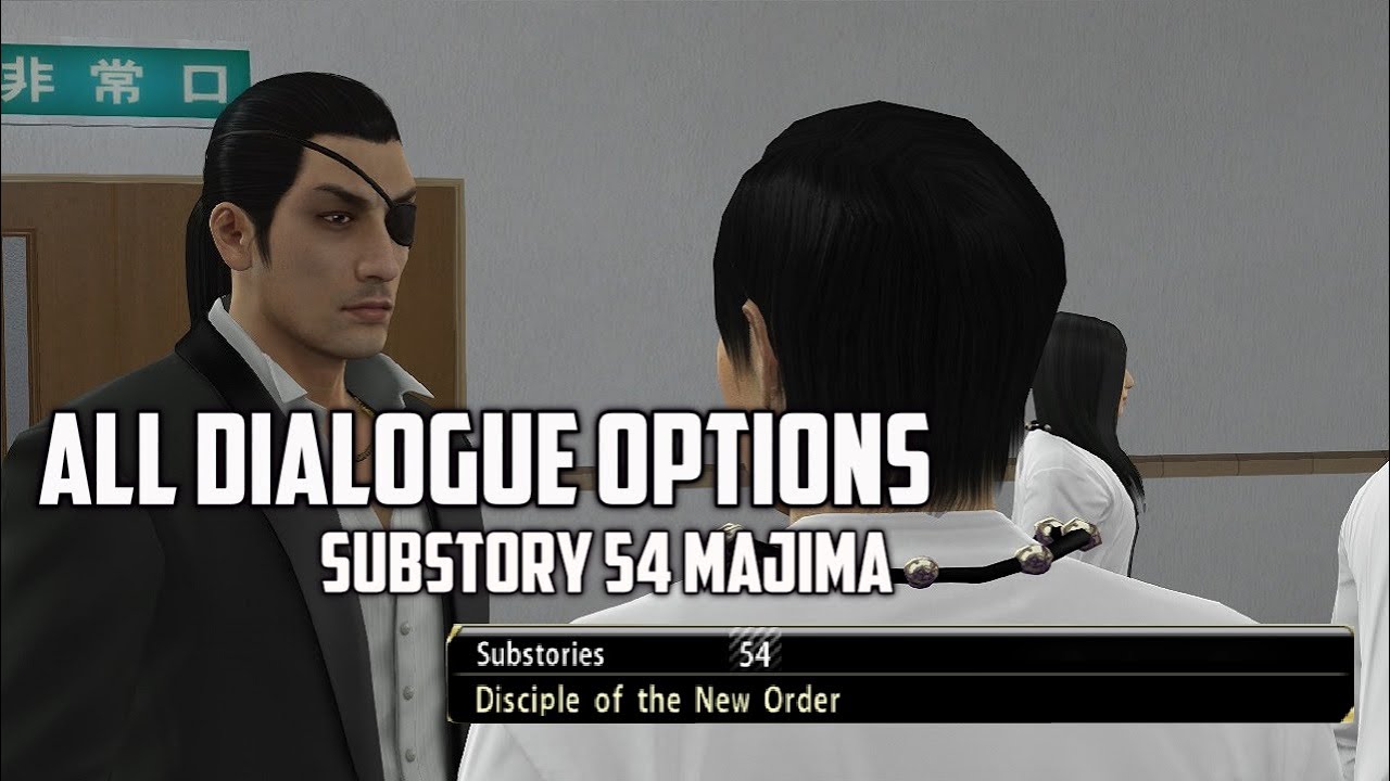 Yakuza 0 - Disciple of the New Order (Substory 54) ALL DIALOGUE OPTIONS
