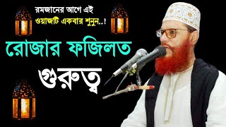 রোজার ফজিলত ও গুরুত্ব || দেলোয়ার হোসেন সাউদী