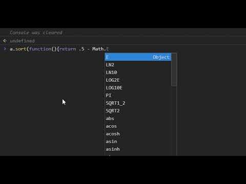 Randomize array in javascript