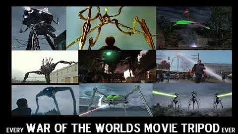 Every "War of the Worlds" Tripod Ever ! TV and a Movie Adaptations HG Wells 2023 Updated