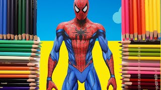 Spider Man's Colorful Quest Unleash Your Artistic Superpowers!