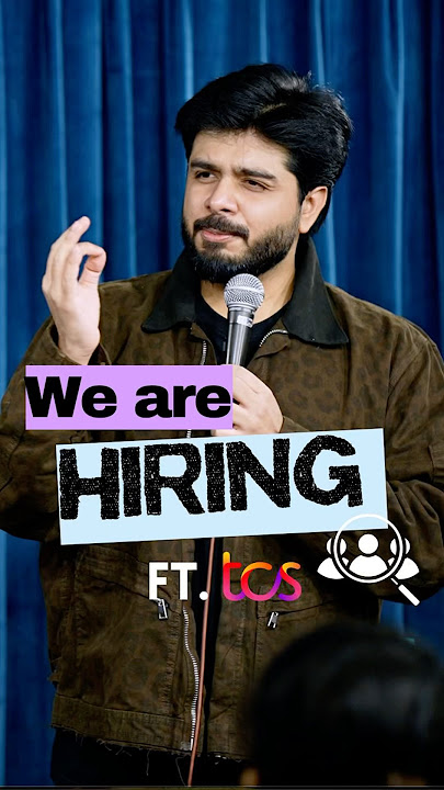 We are Hiring #standupcomedy