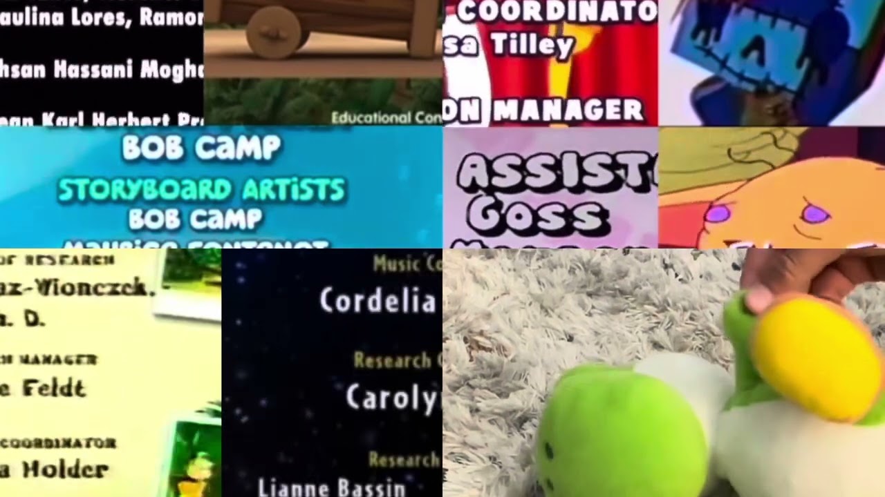 Blues Clues, Handy Manny, BG, DT, GDG, Yoshi Time, MHS, JJ, MAW, LE \u0026 NHKL Credits Remix