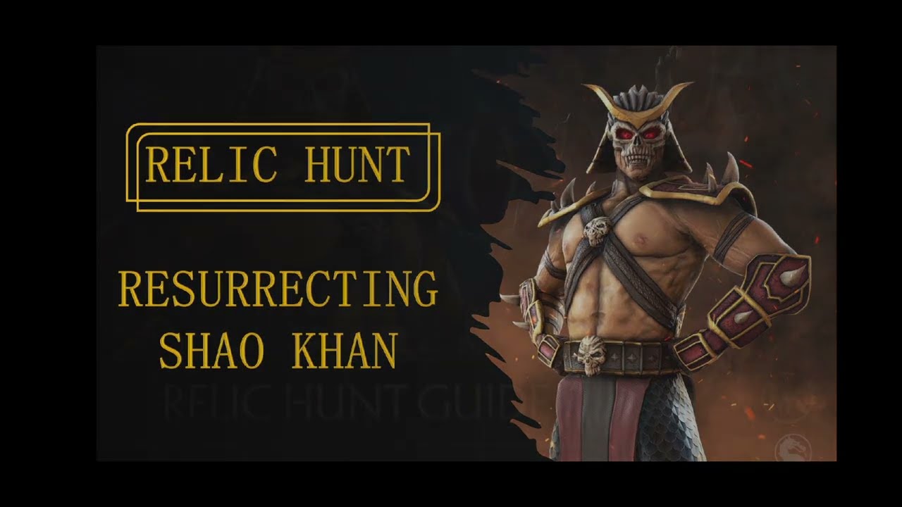 MK Mobile - Relic Hunt Event October 2022 | Resurrect Shao Kahn | Mortal Kombat