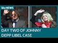 Jealousy and past partners focus of Johnny Depp libel case day two | ITV News