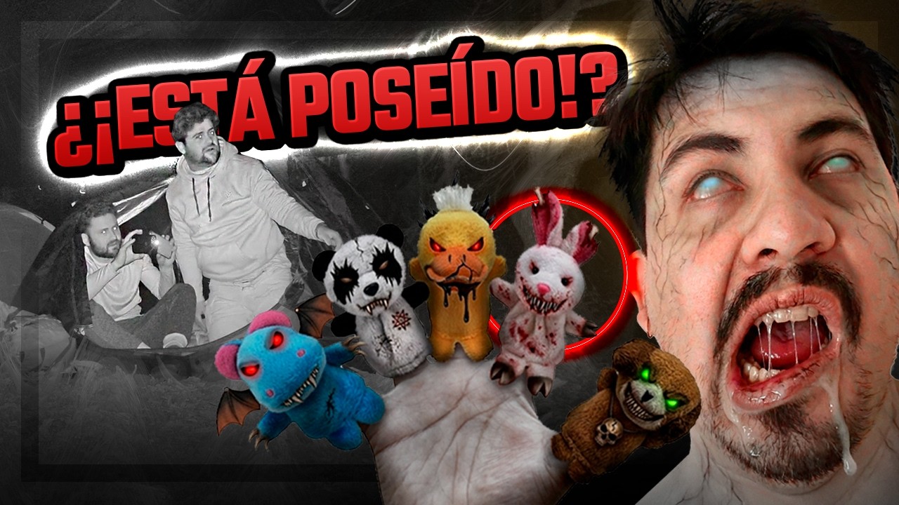 FINGÍ estar POSEÍDO POR MUÑECOS en el monte🐰