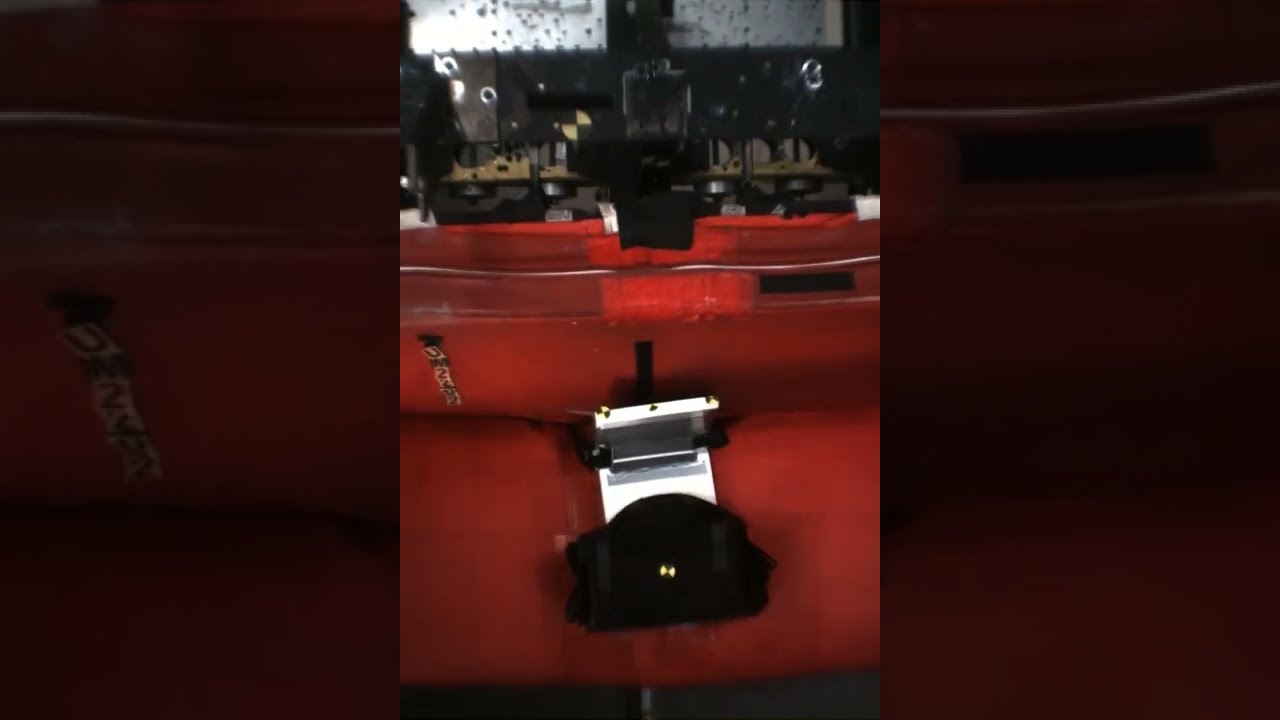 TranSafe alpha prototype crash testing overhead view