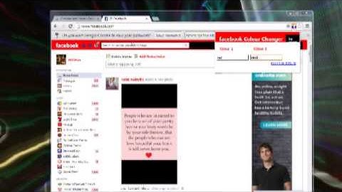 change your facebook color scheme "Google Chrome"