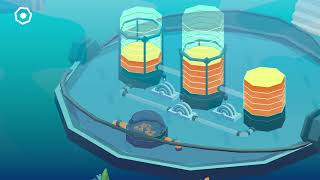Down in Bermuda: Secret Base - Green Key Liquid Puzzle