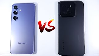 Samsung Galaxy S24 VS Xiaomi 14 -  (Camera Comparison, PUBG, Speed Test)