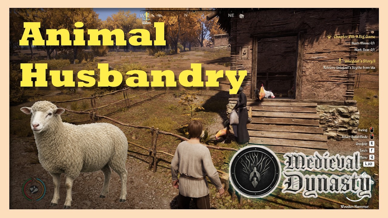 Animal Husbandry Guide in Medieval Dynasty | Animals, Feed & Breeding ...