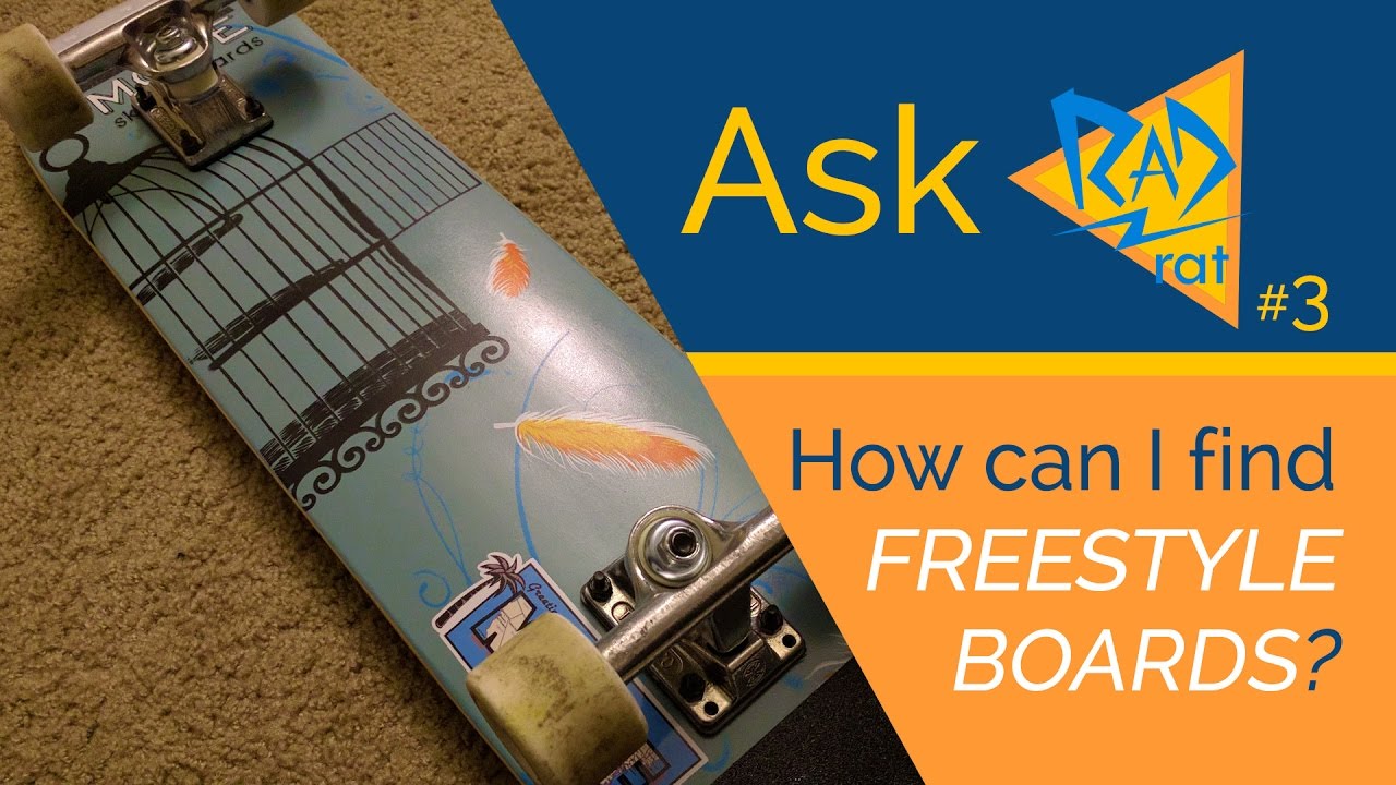 Ask Rad Rat (#3) - Where Can I Buy Freestyle Boards? 💵 trucks skate
